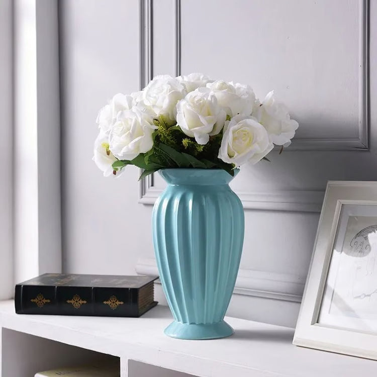 Modern Minimalist Europe Style Ceramic Flower Vase