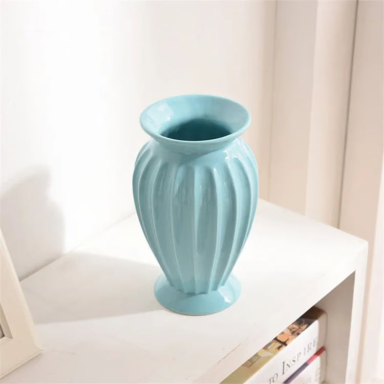 Modern Minimalist Europe Style Ceramic Flower Vase