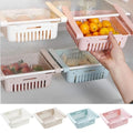 Stretchable Refrigerator Drawer Organizer – Pull-Out Fridge Storage Shelf for Food & Kitchen Essentials