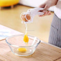 Handheld Egg Shell Cracker & Separator – Easy Egg Opener with Quick Yolk Separator Tool