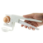 Handheld Egg Shell Cracker & Separator – Easy Egg Opener with Quick Yolk Separator Tool