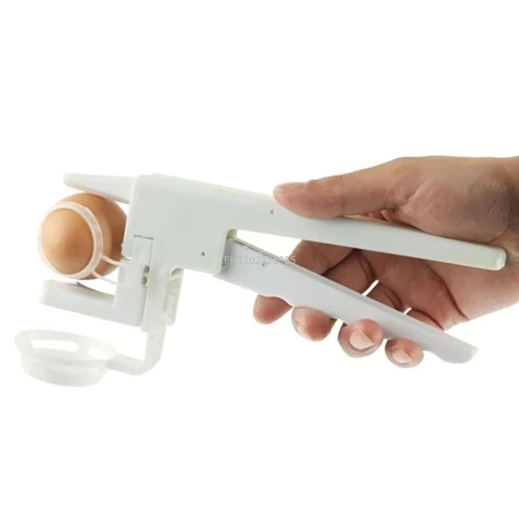 Handheld Egg Shell Cracker & Separator – Easy Egg Opener with Quick Yolk Separator Tool