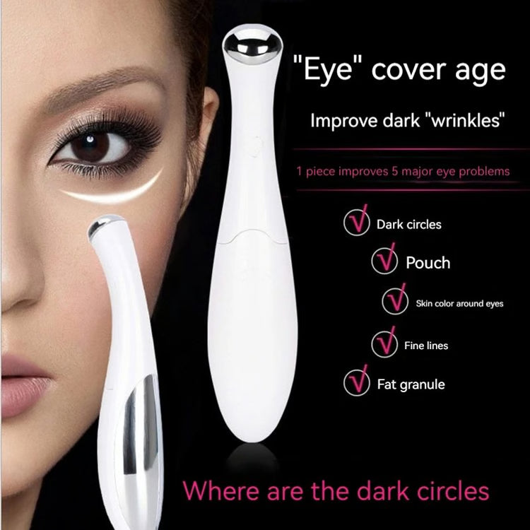 Home Electric Eye Massage Instrument, Exquisite Eye Skin De-Bagging De-Watering, Effective Fine Lines Care Instrument
