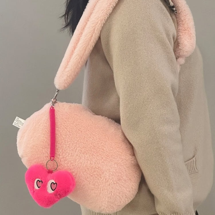 Pink Brain Plush Backpack Creative Human Organs Stuffed Plushie Toy for Home Decor & Gift