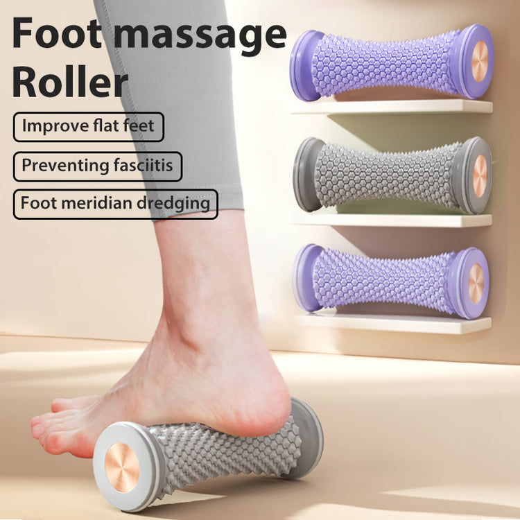 Foot Massager Roller, Plantar Fascia &amp; Leg Muscle Relaxation for Reflexology &amp; Yoga Care