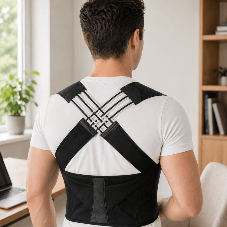 Adjustable Back Brace Posture Corrector for Full Back and Shoulder