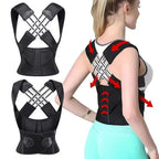 Adjustable Back Brace Posture Corrector for Full Back and Shoulder