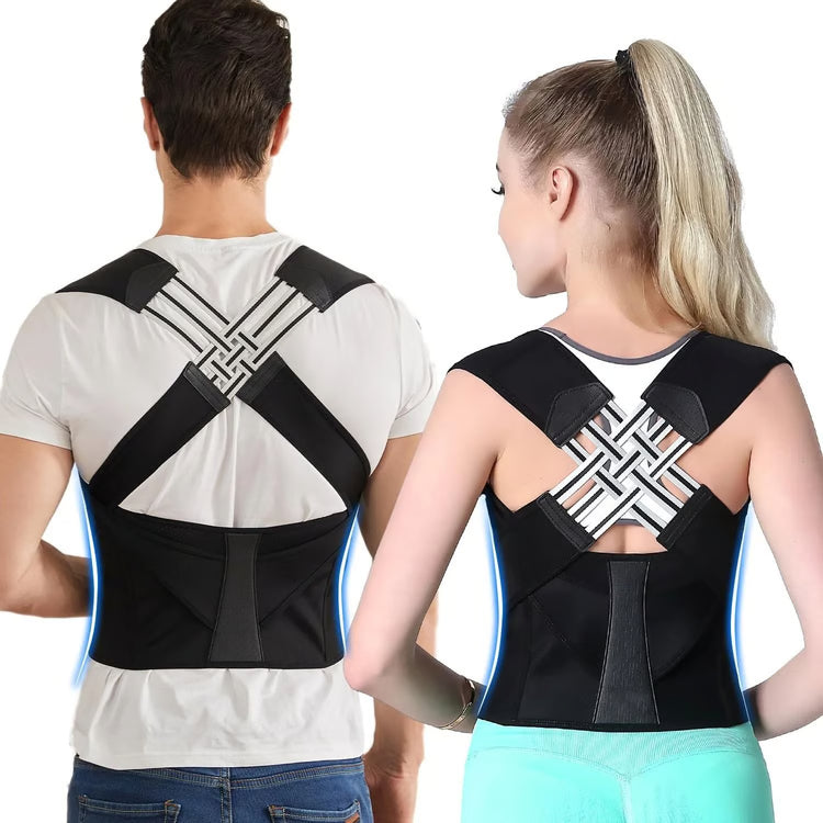 Adjustable Back Brace Posture Corrector for Full Back and Shoulder