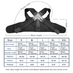 Adjustable Back Brace Posture Corrector for Full Back and Shoulder