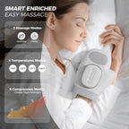 Carpal Tunnel Wrist Finger Massager, Electric Hand Massager, Airbag Compress, Portable Vibrating Kneading Gloves