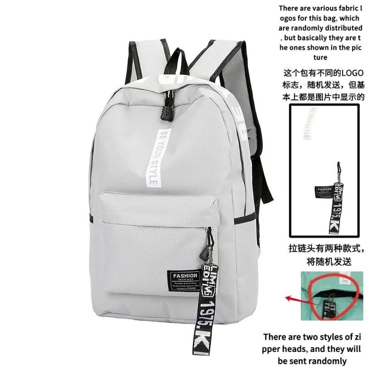 Large Capacity Korean Style School Backpack for Students