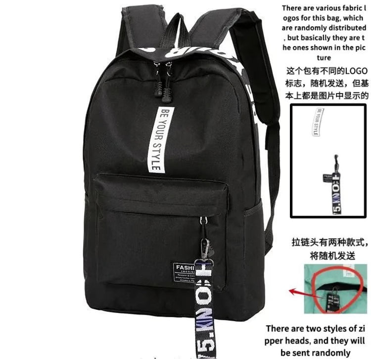 Large Capacity Korean Style School Backpack for Students