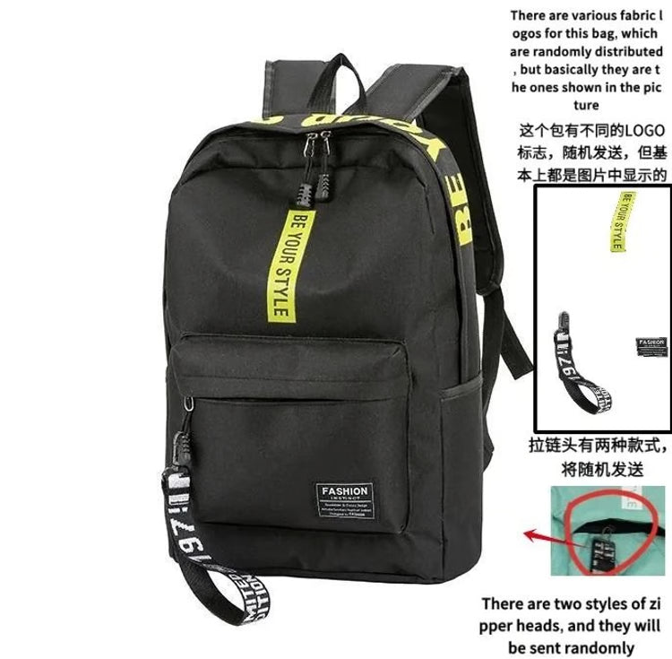 Large Capacity Korean Style School Backpack for Students