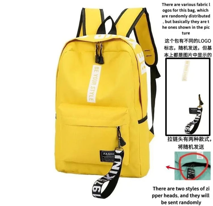 Large Capacity Korean Style School Backpack for Students