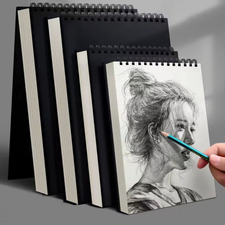 30 Sheets Spiral Bound Sketchbook A4, A5, A6, 8K, Eco-Friendly, Thick Drawing Paper for Artists Oil Painting, Sketch Pad