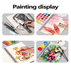 30 Sheets Spiral Bound Sketchbook A4, A5, A6, 8K, Eco-Friendly, Thick Drawing Paper for Artists Oil Painting, Sketch Pad