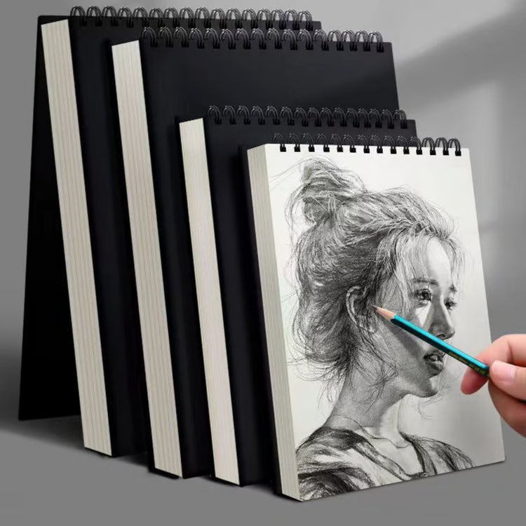 30 Sheets Spiral Bound Sketchbook A4, A5, A6, 8K, Eco-Friendly, Thick Drawing Paper for Artists Oil Painting, Sketch Pad