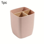Bamboo Desk Organizer Storage Box