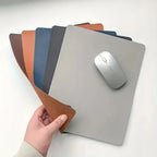 Leather Mouse Pad Simple Office Desk Mouse Pad for Home and Study