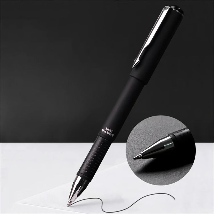 3-Piece Executive Frosted Ballpoint Pen Set – 0.7mm Titanium Steel Tip & Ultra-Smooth Neutral Ink for High-Performance W