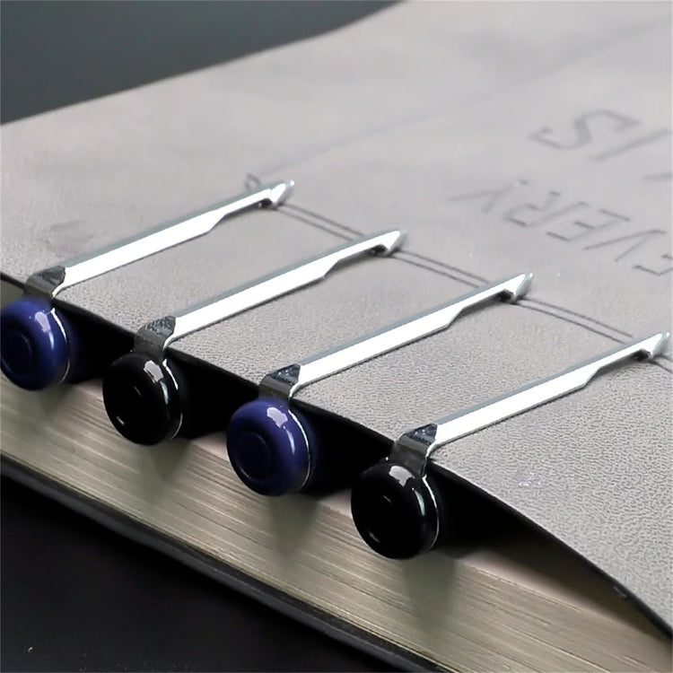 3-Piece Executive Frosted Ballpoint Pen Set – 0.7mm Titanium Steel Tip & Ultra-Smooth Neutral Ink for High-Performance W