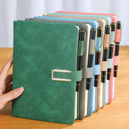 Vintage Leather Notebook Personalized Journal for Business & College