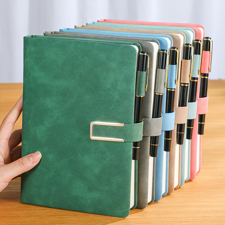 Vintage Leather Notebook Personalized Journal for Business & College