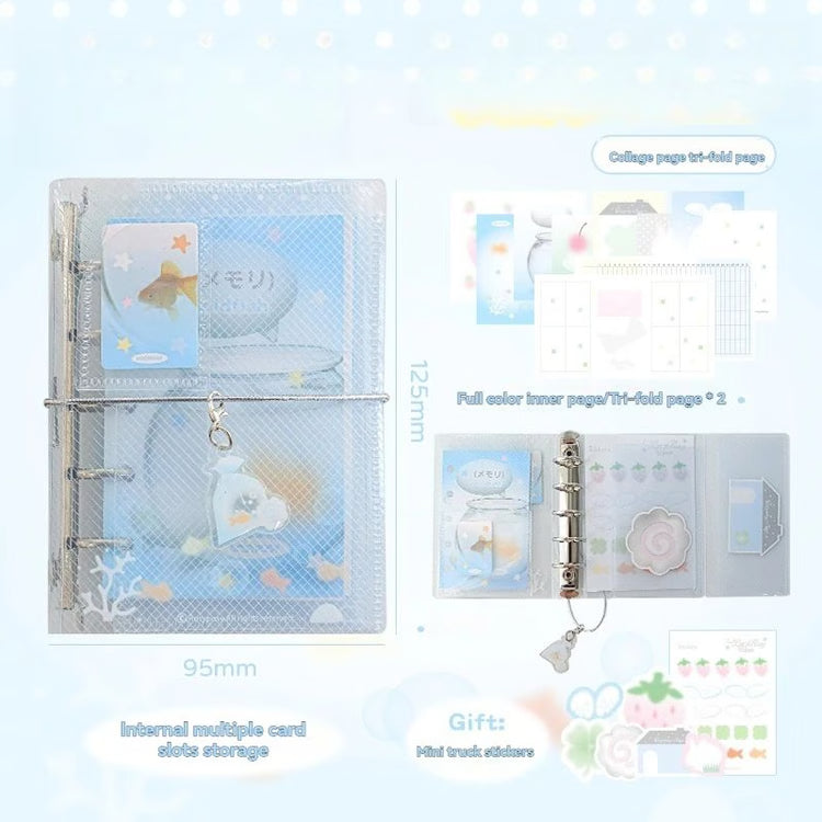 Mini Portable Twill Foldable Notebook Organizer