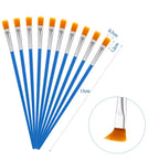 Professional Fine Detail Paint Brush Set for Acrylic Oil and Craft Painting